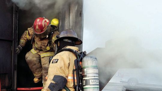 Area firefighters train for flashover conditions