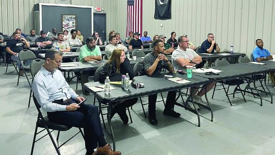 Deputies attend training on construction traffic