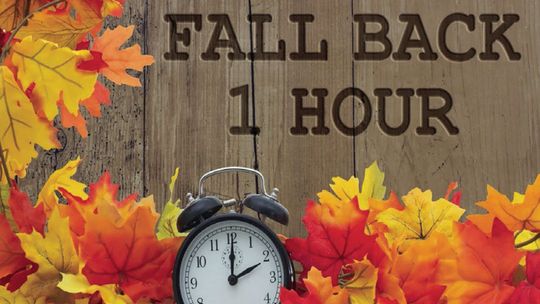FALL BACK 1 HOUR