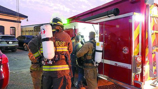 Firefighters train to combat propane-fueled fires