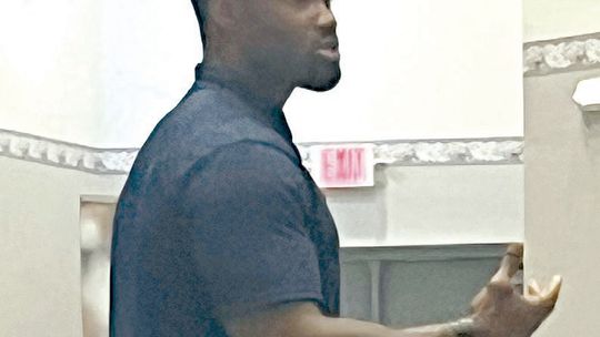 Former NFL player shares story with JAG