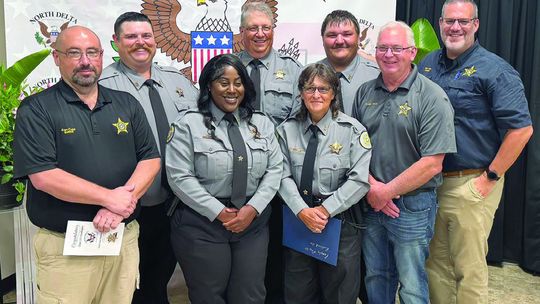 Newly certified officers