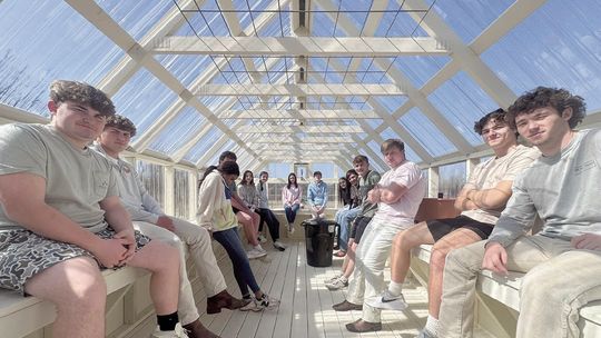 Riverfield Academy receives new greenhouse