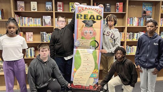 RJHS Library Club celebrates book month and reading day