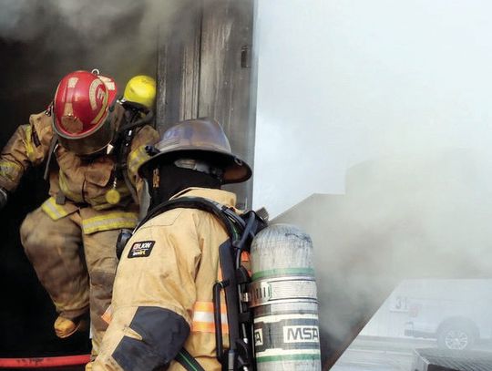Area firefighters train for flashover conditions
