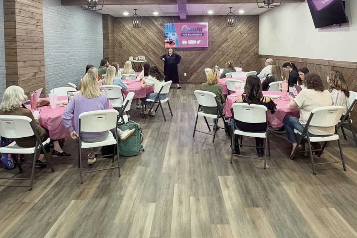 Chamber hosts workshop on Canva for business Chamber hosts workshop on Canva for business