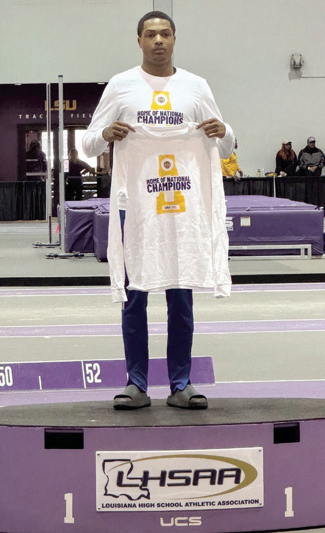 DCS student wins track honors