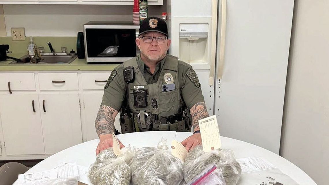 Mangham PD seizes drugs