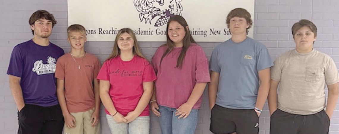 MJHS names Beta Club officers