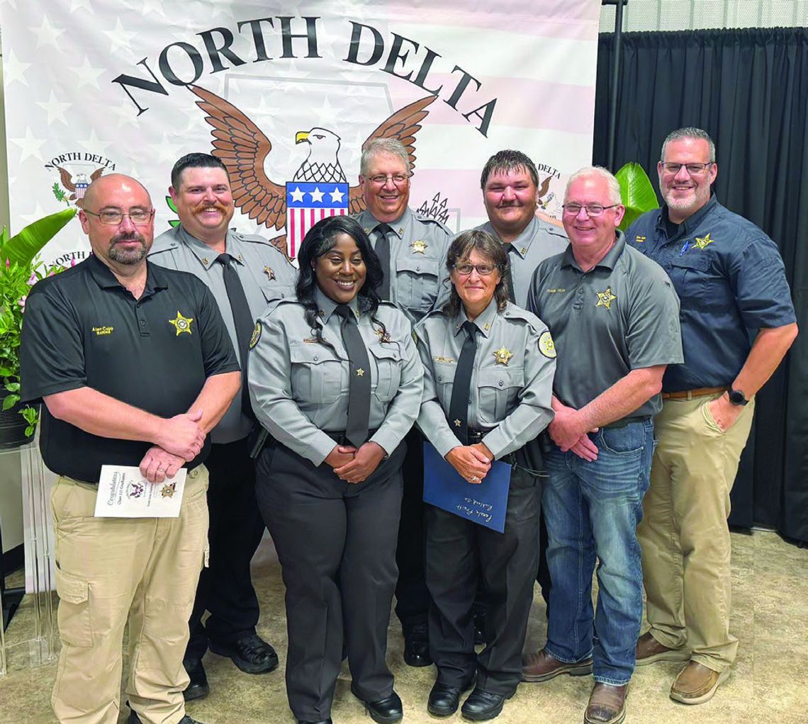 Newly certified officers