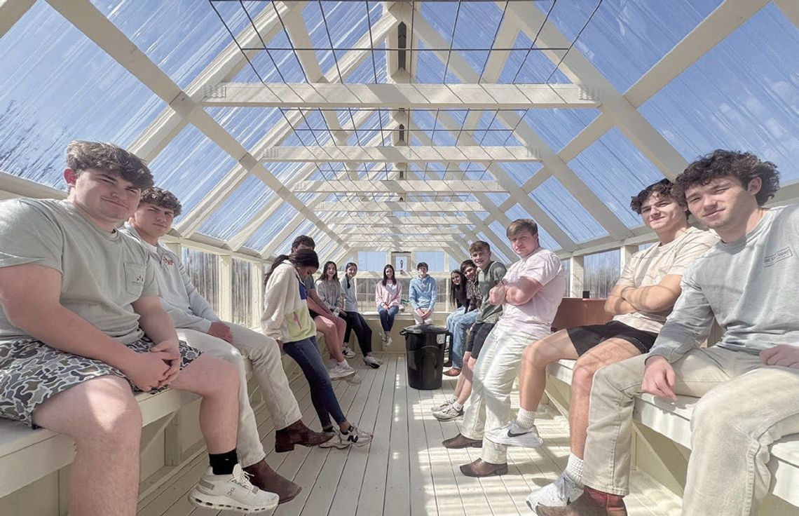 Riverfield Academy receives new greenhouse Riverfield Academy receives new greenhouse