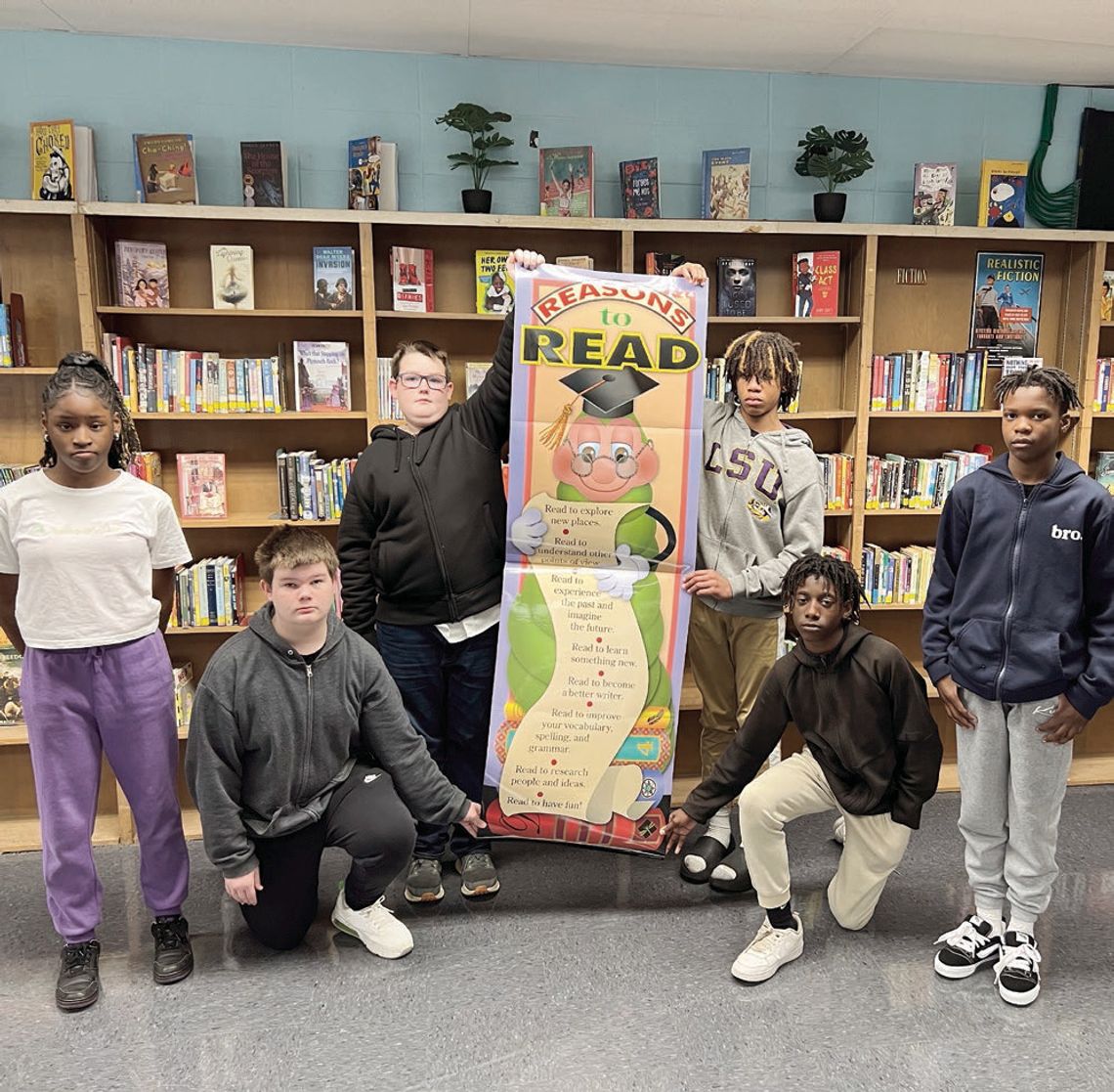 RJHS Library Club celebrates book month and reading day RJHS Library Club celebrates book month and reading day