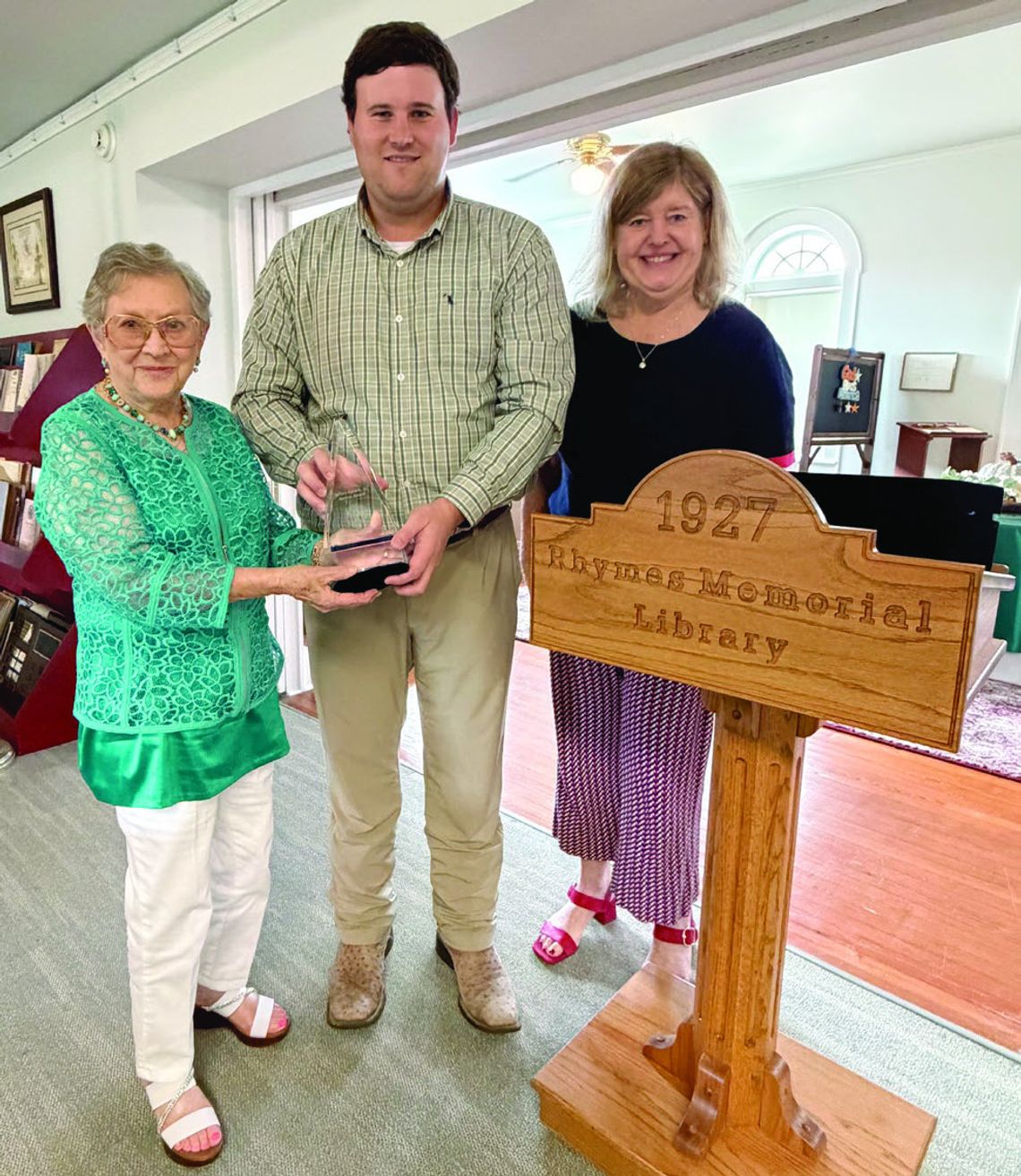 Sellers Aycock Jr. Award winner announced Sellers Aycock Jr. Award winner announced