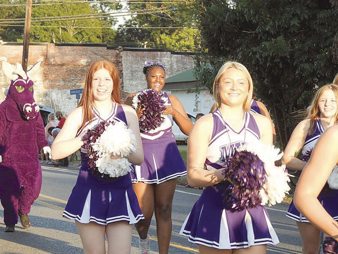 The Mangham High School Homecoming Parade