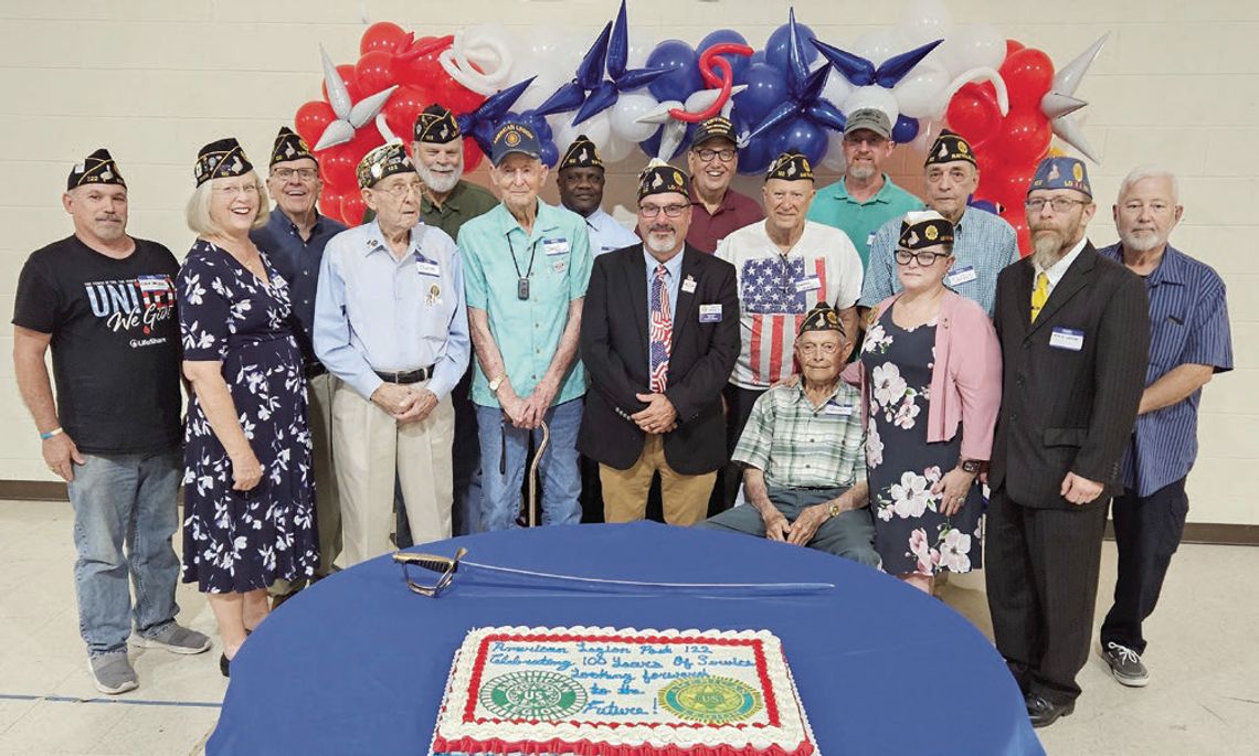 Tommie Cook American Legion Post #122 celebrates100th anniversary